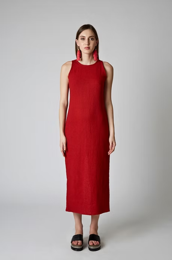 SAMIRA Handgewebtes Kleid Iimaima