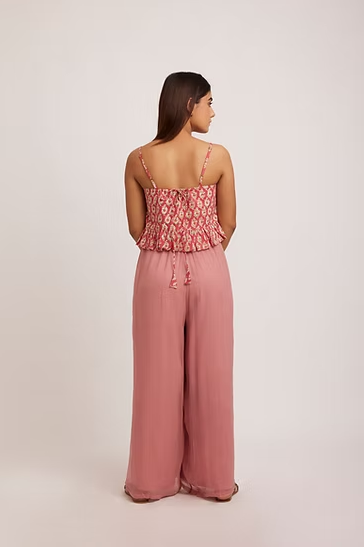 NYAM Chiffon Wide-leg Trouser Iimaima