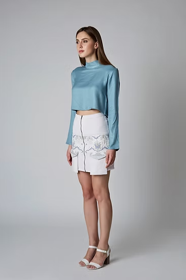 NIALA handbestickter Rock Iimaima