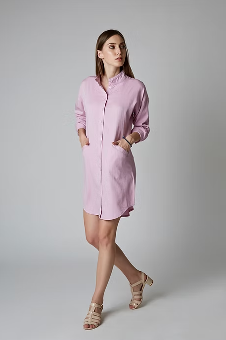 LEDA Hemdblusenkleid Iimaima