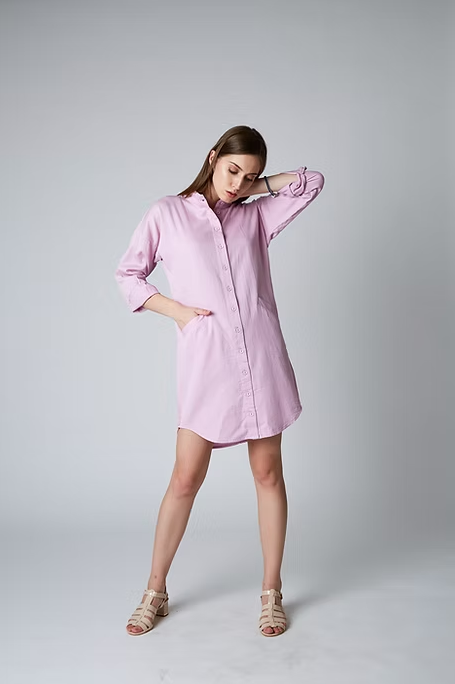 LEDA Hemdblusenkleid Iimaima