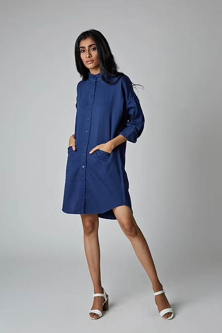 LEDA Hemdblusenkleid Iimaima