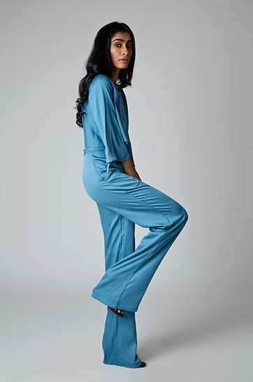 LEYAN Cropped Bluse Iimaima