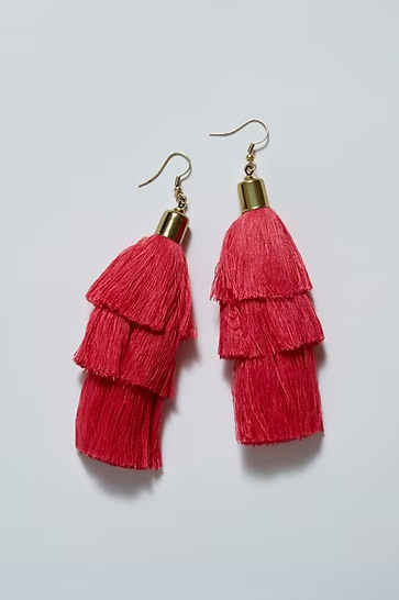 MINU Quasten-Ohrringe Iimaima