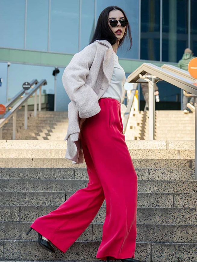 FENJA Wide-Leg-Hose sweersocean