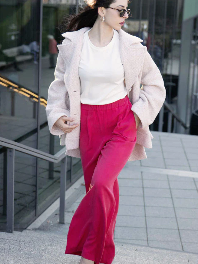 FENJA Wide-Leg-Hose sweersocean