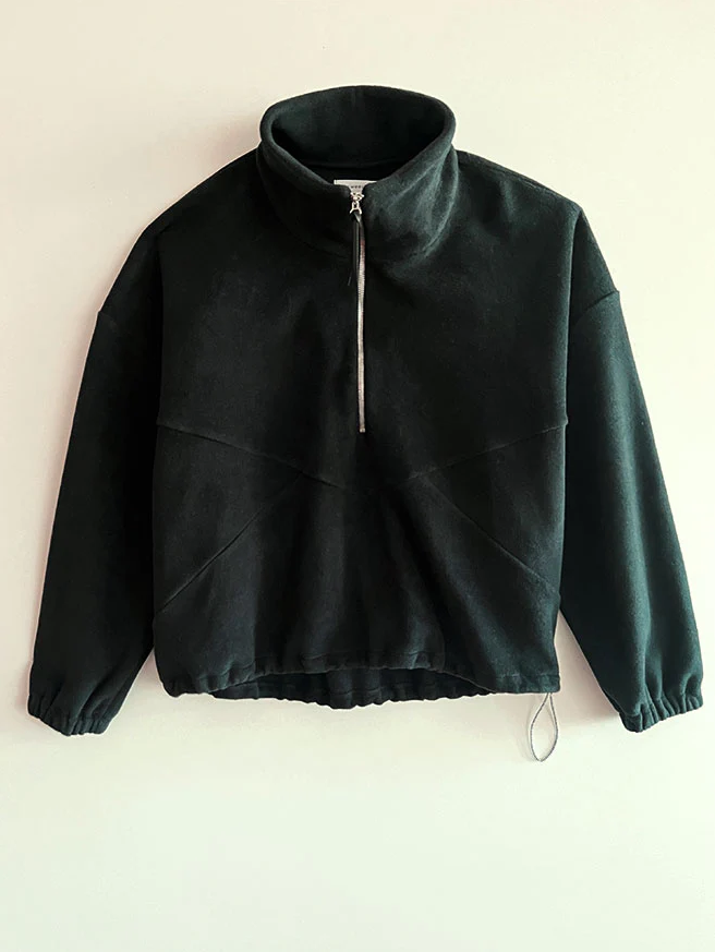 FRIDA Fleece Half Zip-Pulli sweersocean