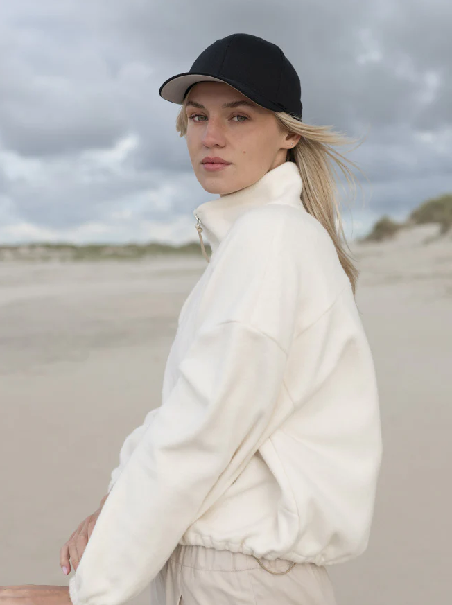 FRIDA Fleece Half Zip-Pulli sweersocean