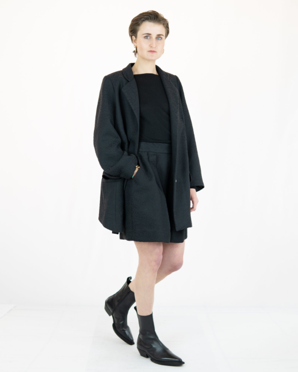 ANTILI Oversized Blazer aus Jacquard Keijn