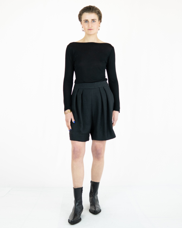 ANTILI Bermuda aus Jacquard Keijn