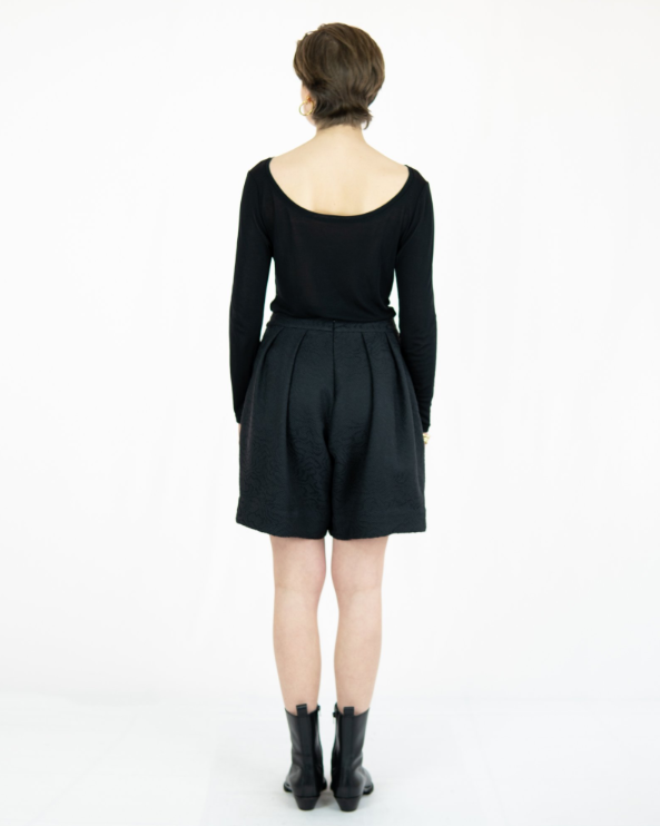 ANTILI Bermuda aus Jacquard Keijn