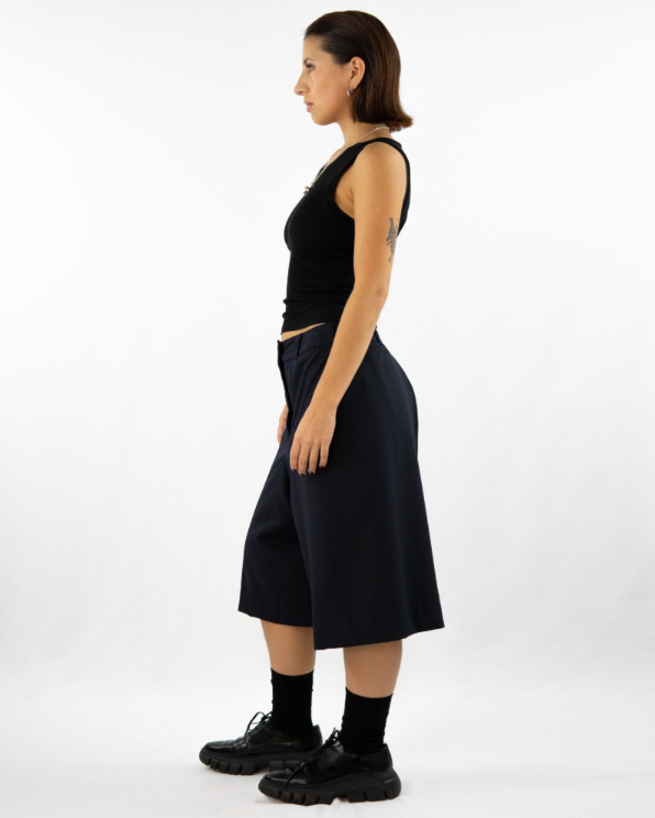 HAKAMA MIDNIGHT Avantgardistischer Hosenrock Keijn