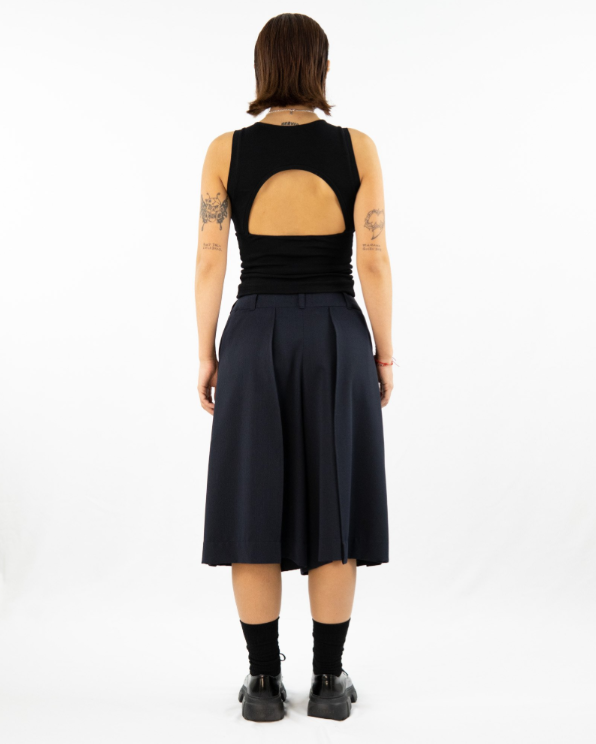 HAKAMA MIDNIGHT Avantgardistischer Hosenrock Keijn