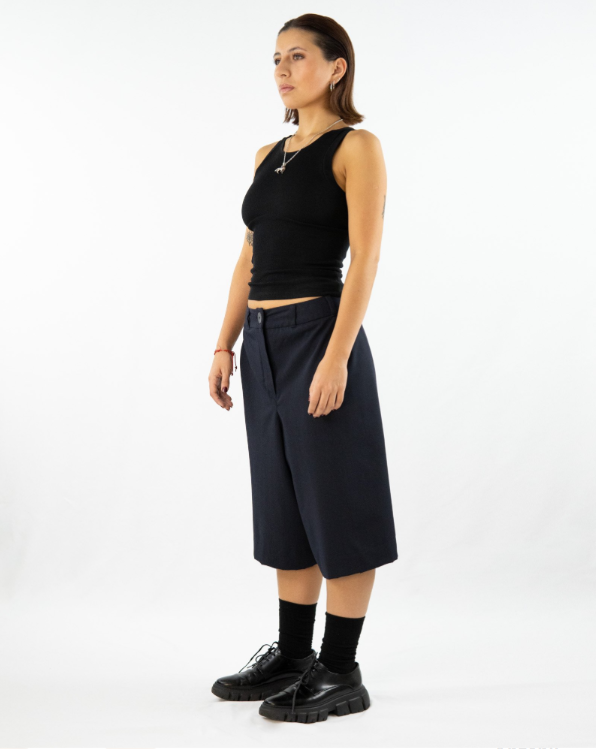 HAKAMA MIDNIGHT Avantgardistischer Hosenrock Keijn