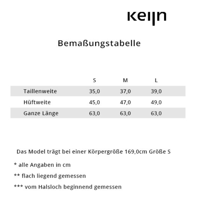 HAKAMA MIDNIGHT Avantgardistischer Hosenrock Keijn