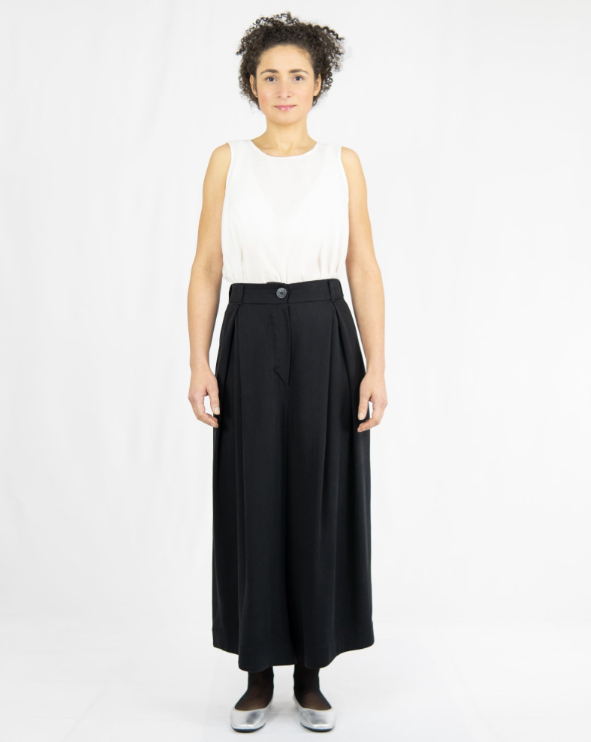 SMOOTH PANTS Weit schwingende Culotte Keijn