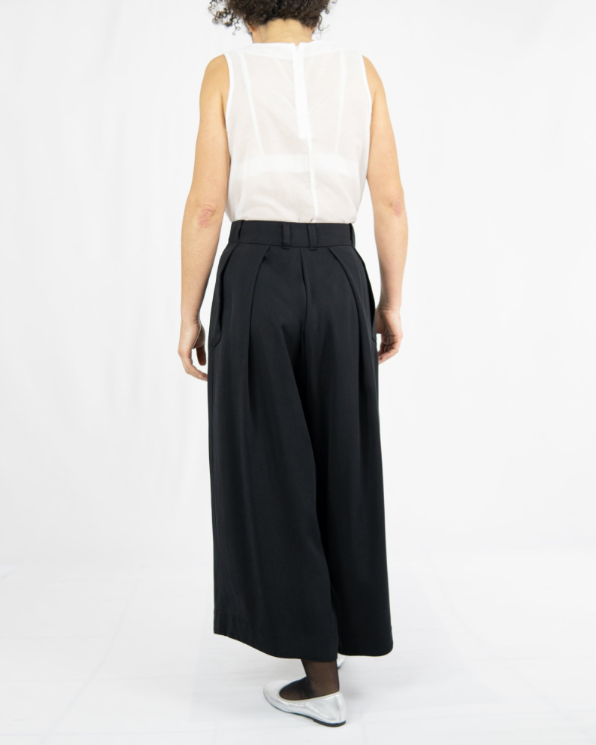 SMOOTH PANTS Weit schwingende Culotte Keijn
