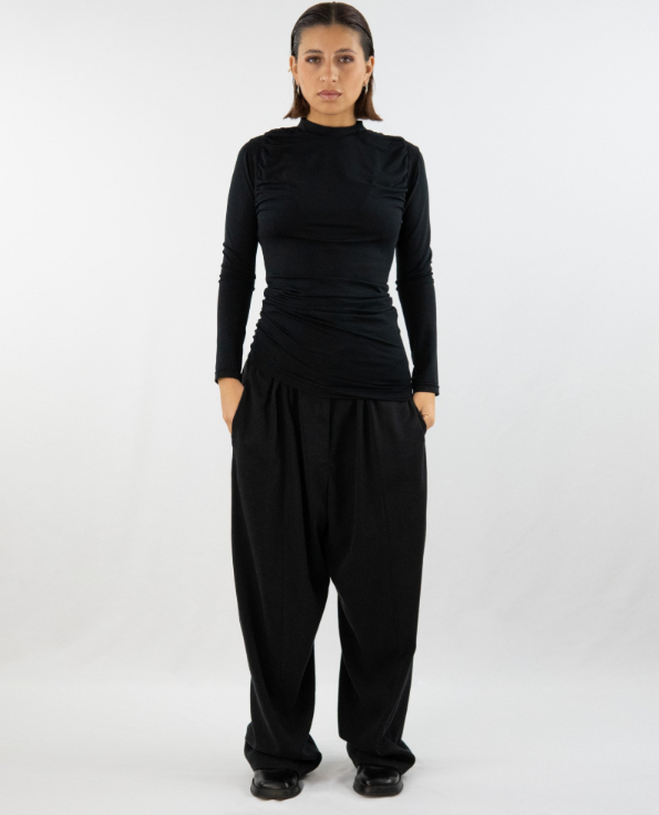 AdoHAR Lässige Hüfthose Keijn