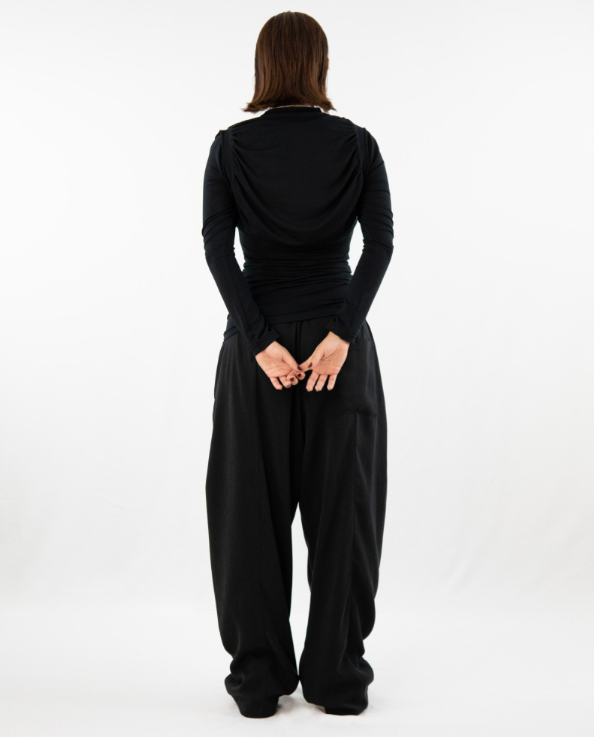 AdoHAR Lässige Hüfthose Keijn