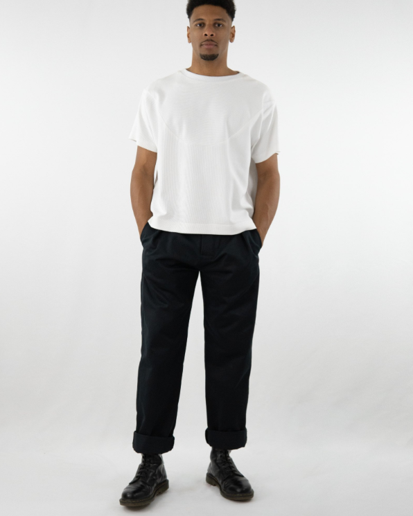 KOBAS Klassische Bundfaltenhose Keijn