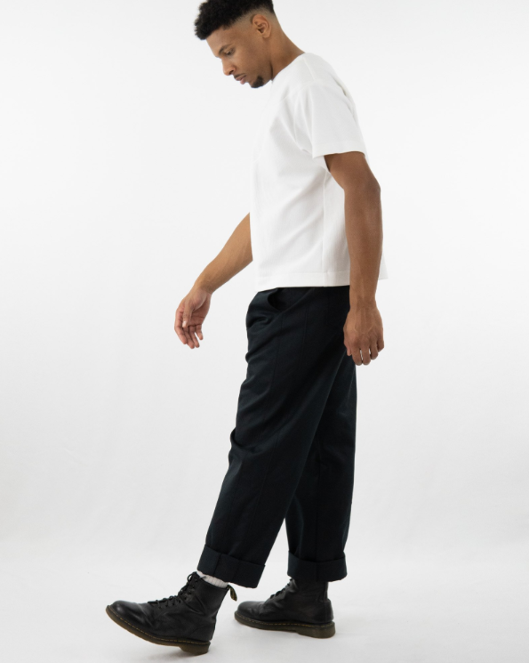 KOBAS Klassische Bundfaltenhose Keijn