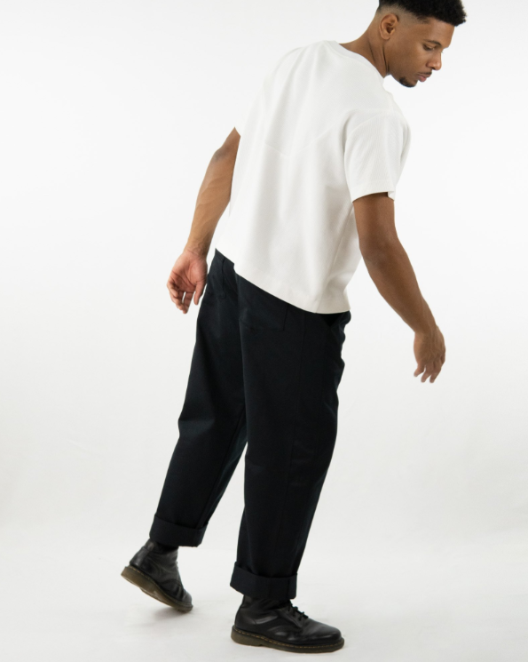 KOBAS Klassische Bundfaltenhose Keijn