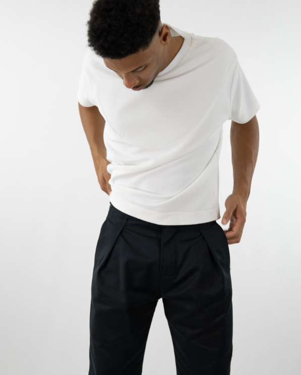 KOBAS Klassische Bundfaltenhose Keijn