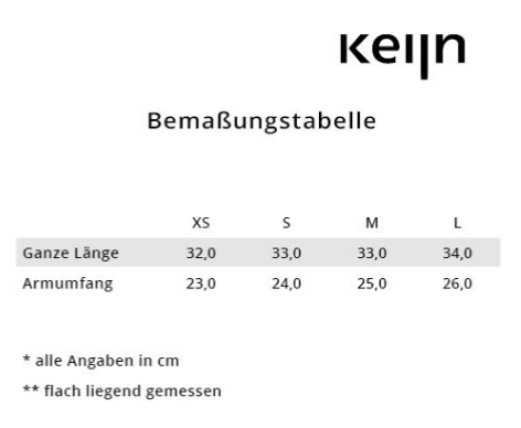 SUN BIG FOLD Ärmelstulpen Keijn
