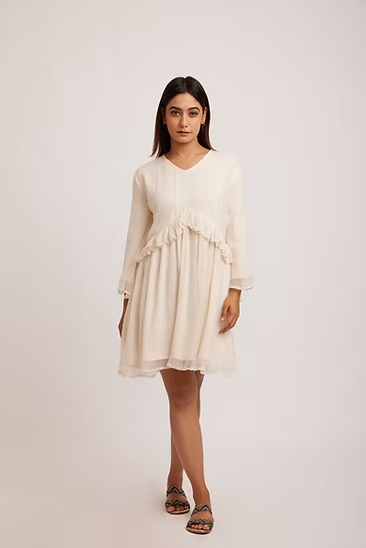 LALE Chiffonkleid Iimaima