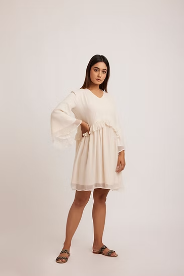 LALE Chiffonkleid Iimaima