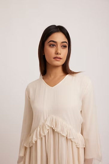 LALE Chiffonkleid Iimaima