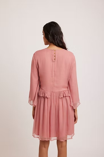 LALE Chiffonkleid Iimaima