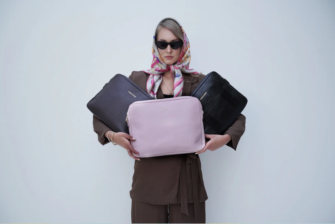 Laptoptasche Rosa Meriem Lebdiri