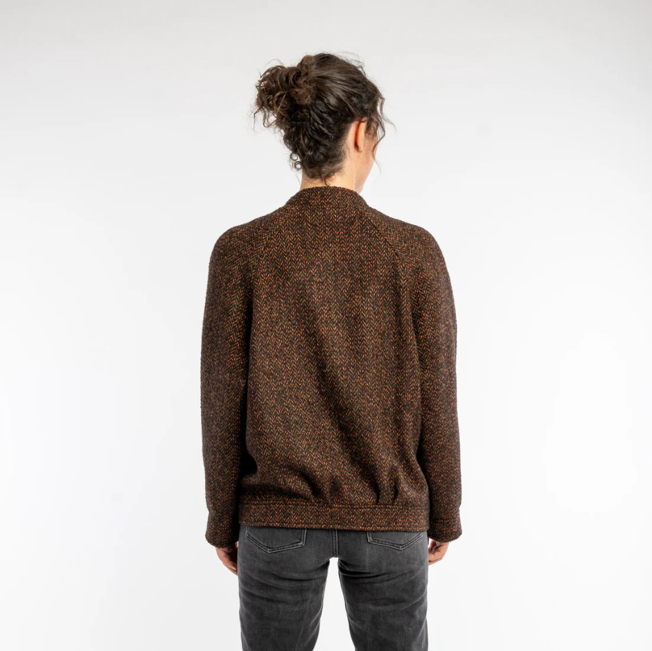 Nachhaltige Übergangsjacke aus recycelter Wolle ever&anon