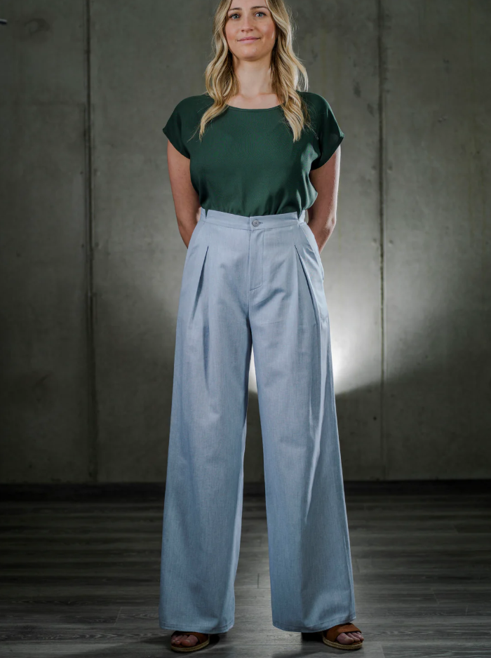 Baumwollhose aus recycelter Baumwolle ever&anon