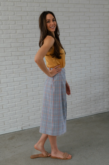 Taillenrock aus recycelter Baumwolle ever&anon