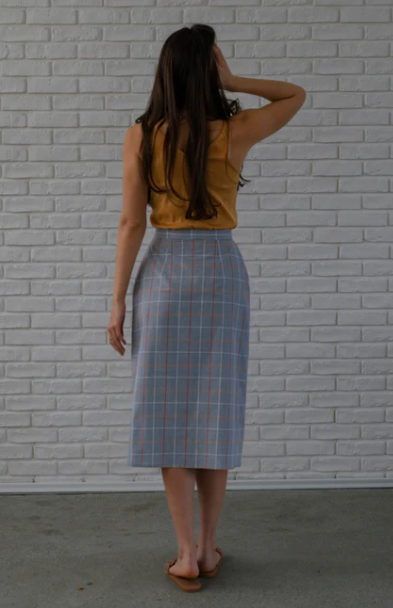 Taillenrock aus recycelter Baumwolle ever&anon