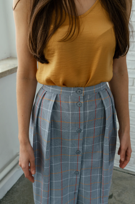 Taillenrock aus recycelter Baumwolle ever&anon