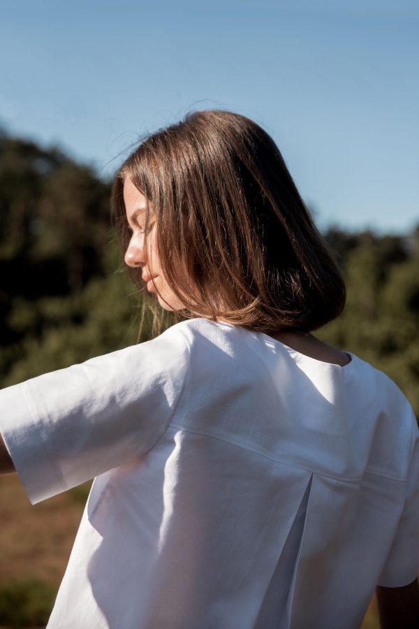 Bluse DAMIL.A Pearl White VAELU