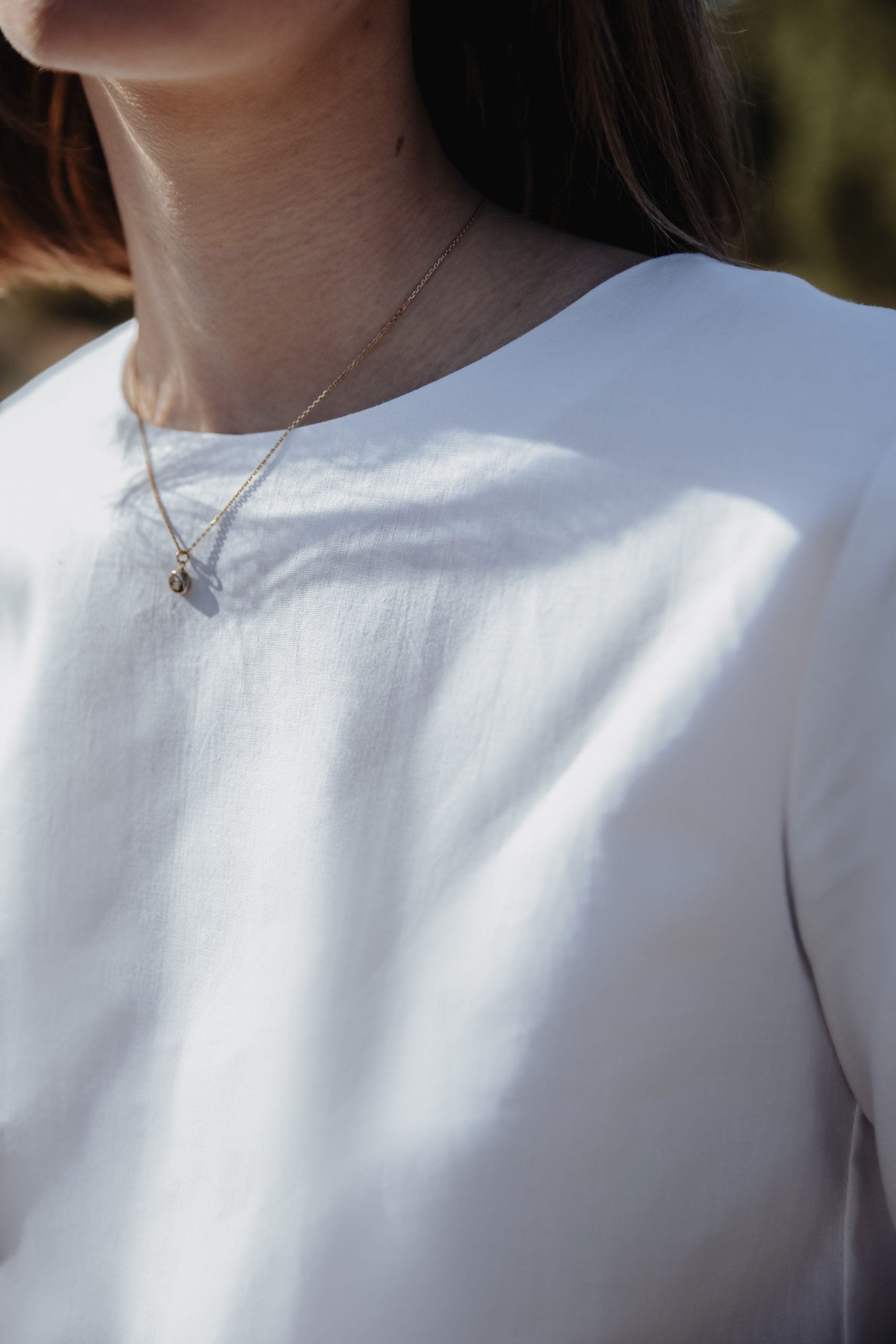 Bluse DAMIL.A Pearl White VAELU