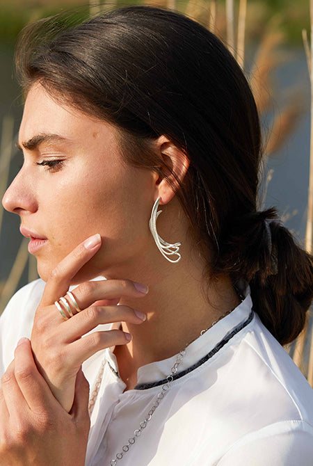 Ohrringe "Welle S" Laura Spilker