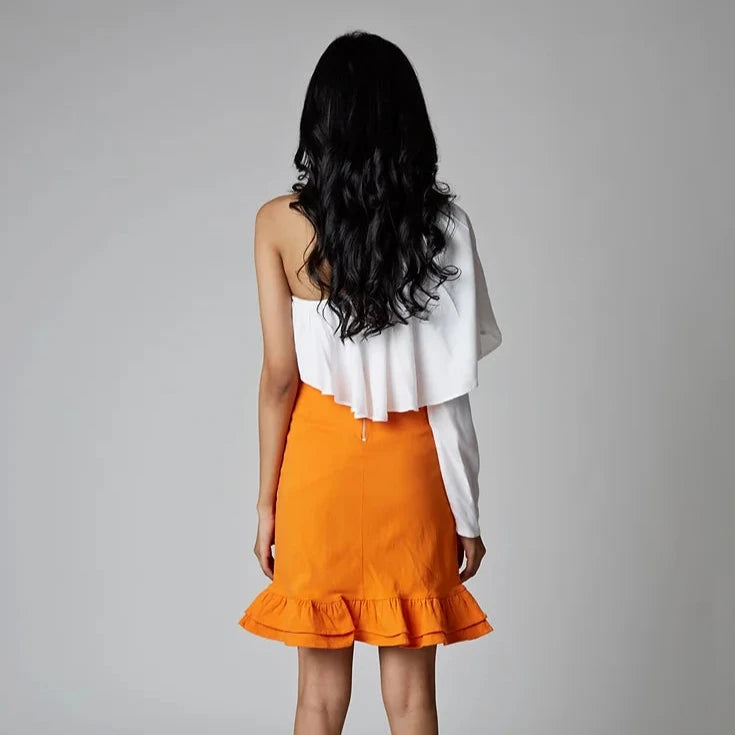 TIANA Geraffter Minirock Iimaima