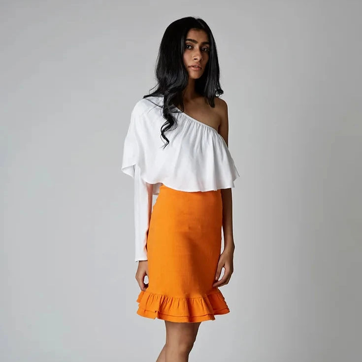 TIANA Geraffter Minirock Iimaima