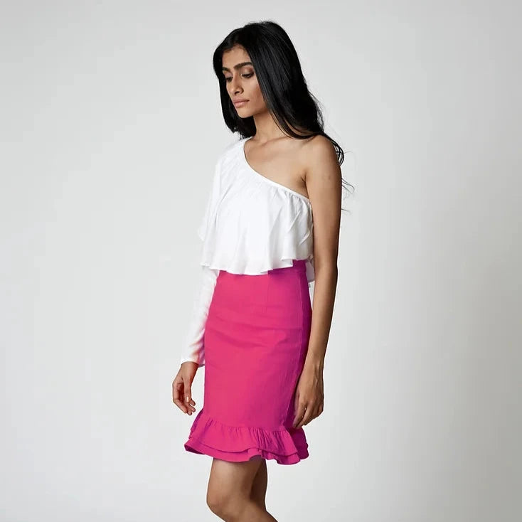 TIANA Geraffter Minirock Iimaima