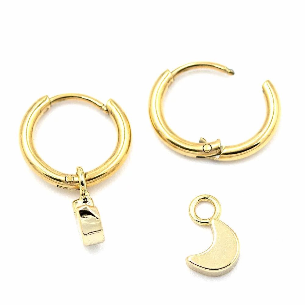 Edelstahl Ohrring 08