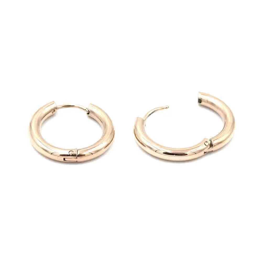 Edelstahl Ohrring 19