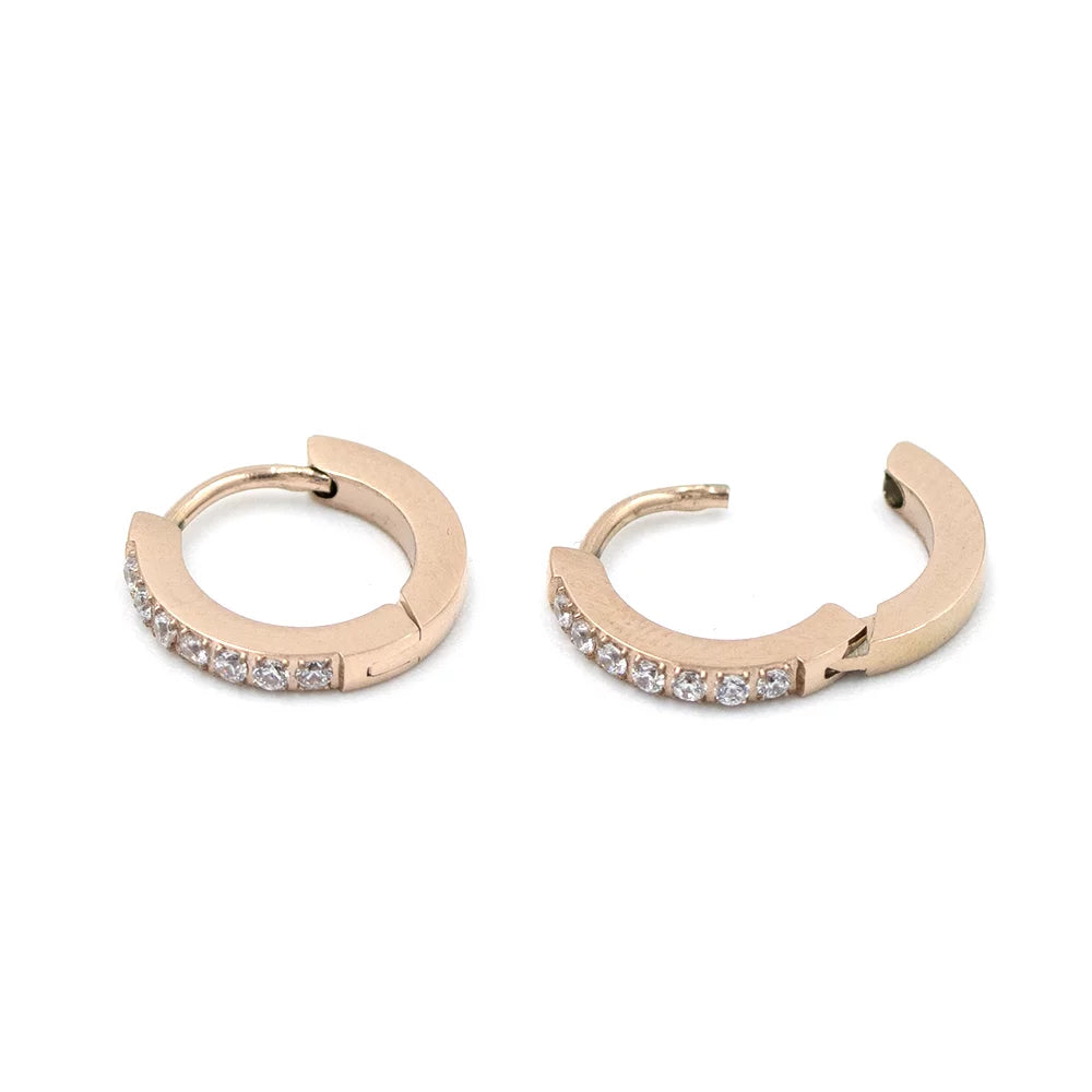 Edelstahl Ohrring 22