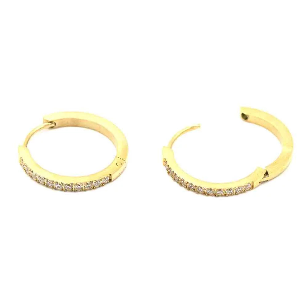 Edelstahl Ohrring 23