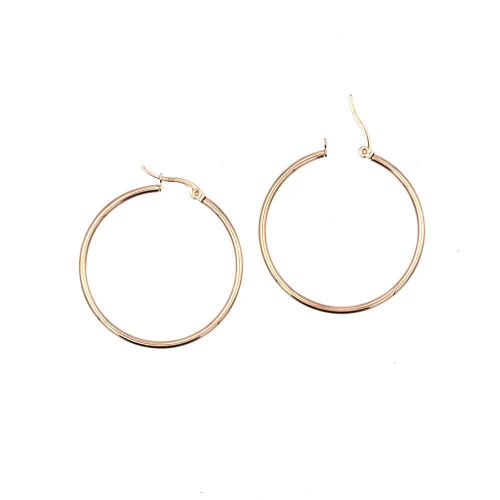 Edelstahl Ohrring 24