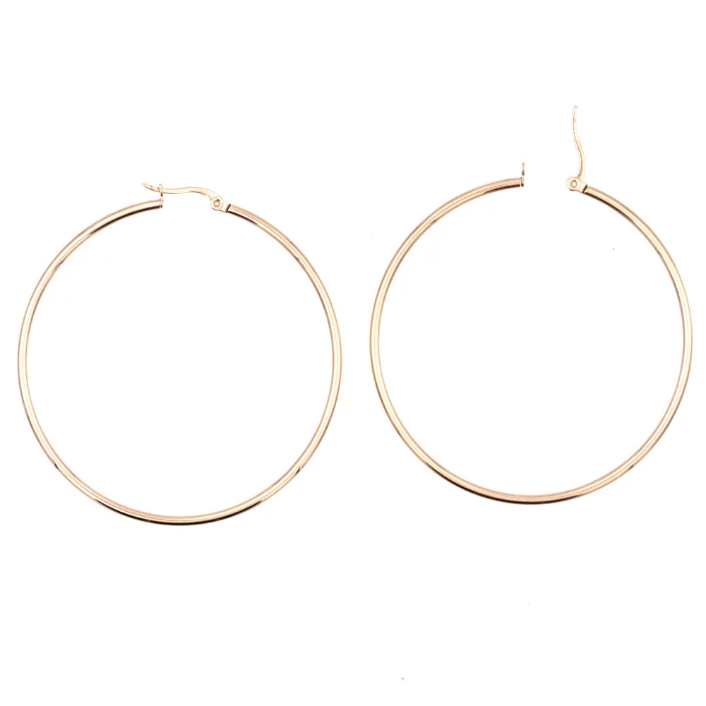 Edelstahl Ohrring 25